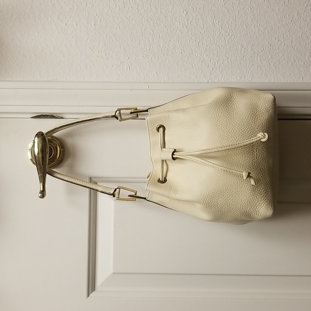 Italian Leather Bucket Bag by BARBARA MILANO